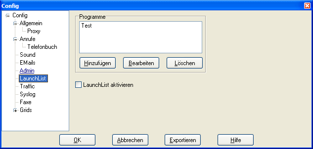 ConfigLaunchList