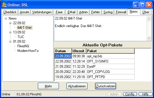 Firewall-Seite
